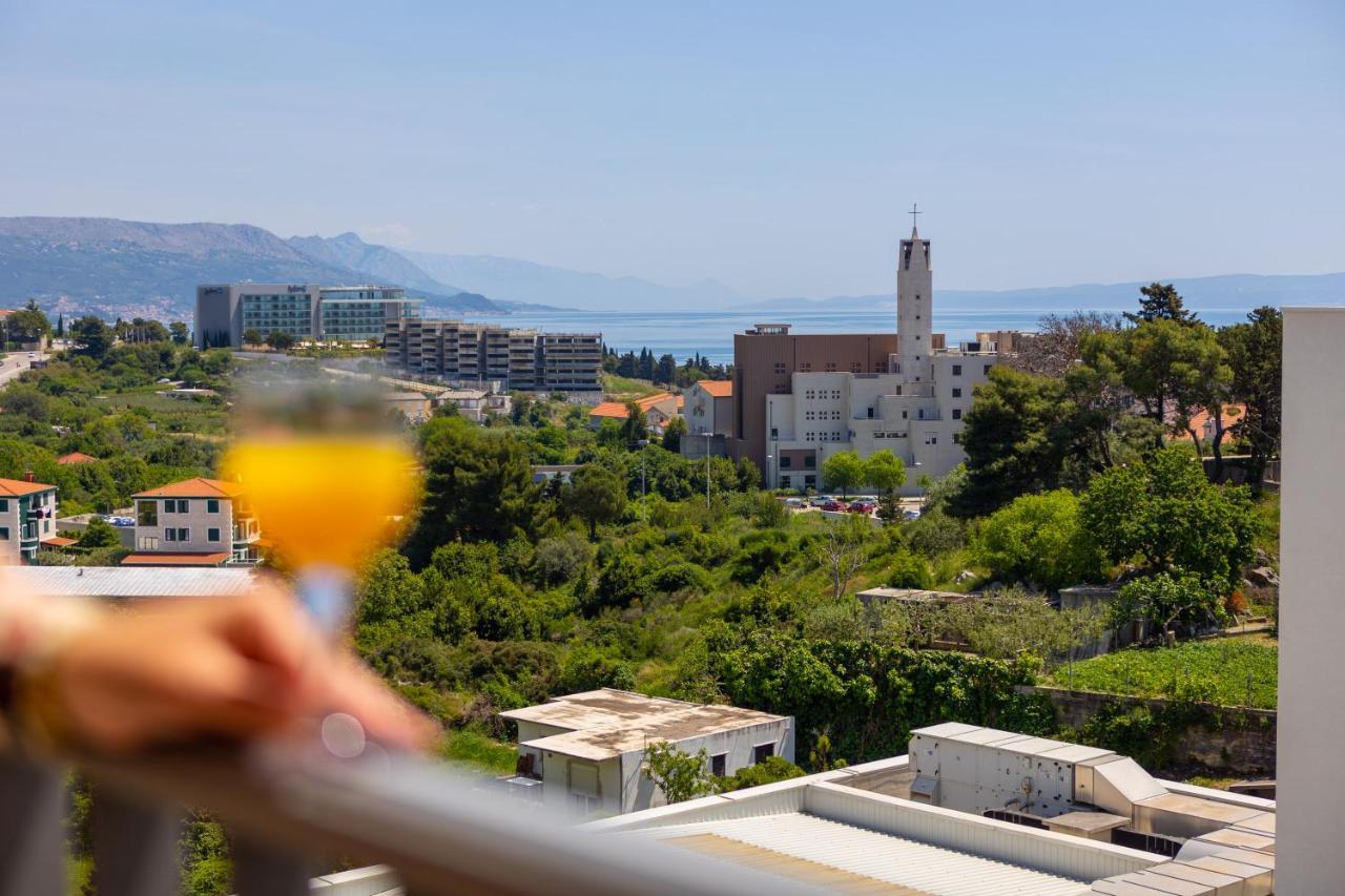 Allora Apartment With Panoramic Sea View Split Exteriör bild