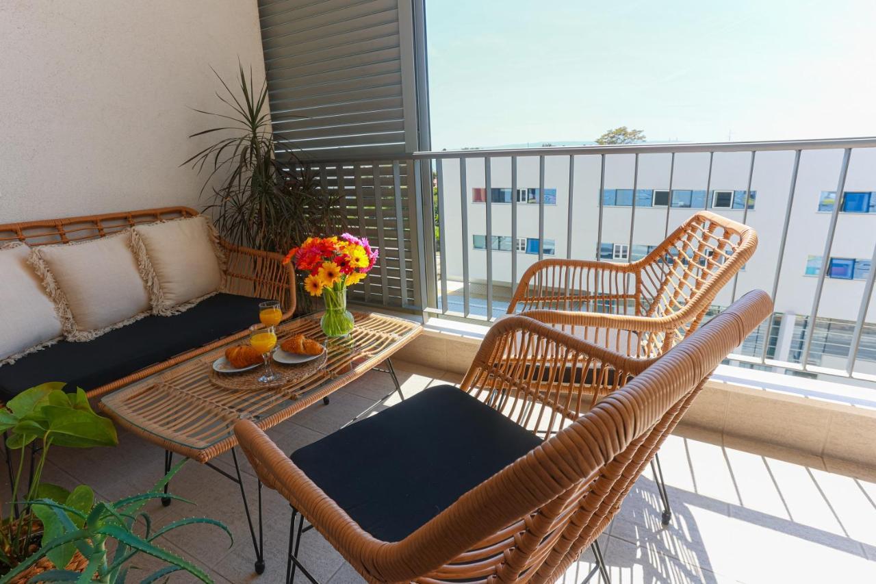 Allora Apartment With Panoramic Sea View Split Exteriör bild