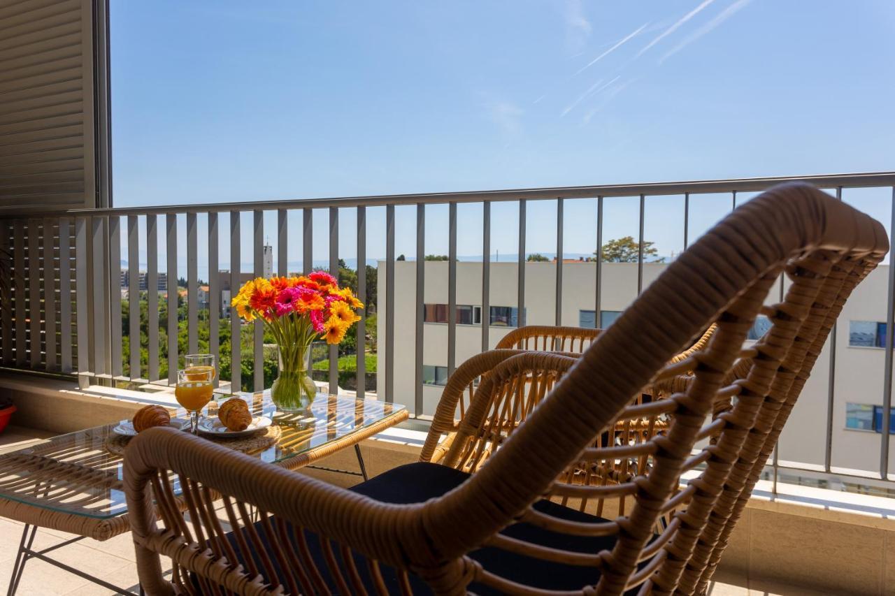 Allora Apartment With Panoramic Sea View Split Exteriör bild